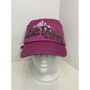 Walt Disney World Parks Sequin Pink Short Brim Hat
